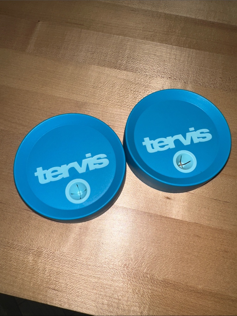 tervis Turquoise Blue Replacement Tumbler Lids (Set of 2)
